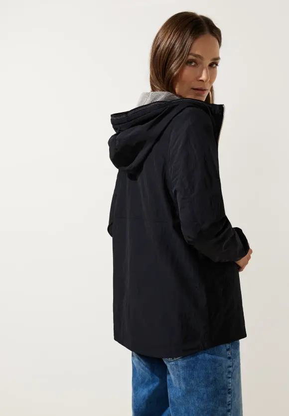 Moderner Windbreaker - Black
