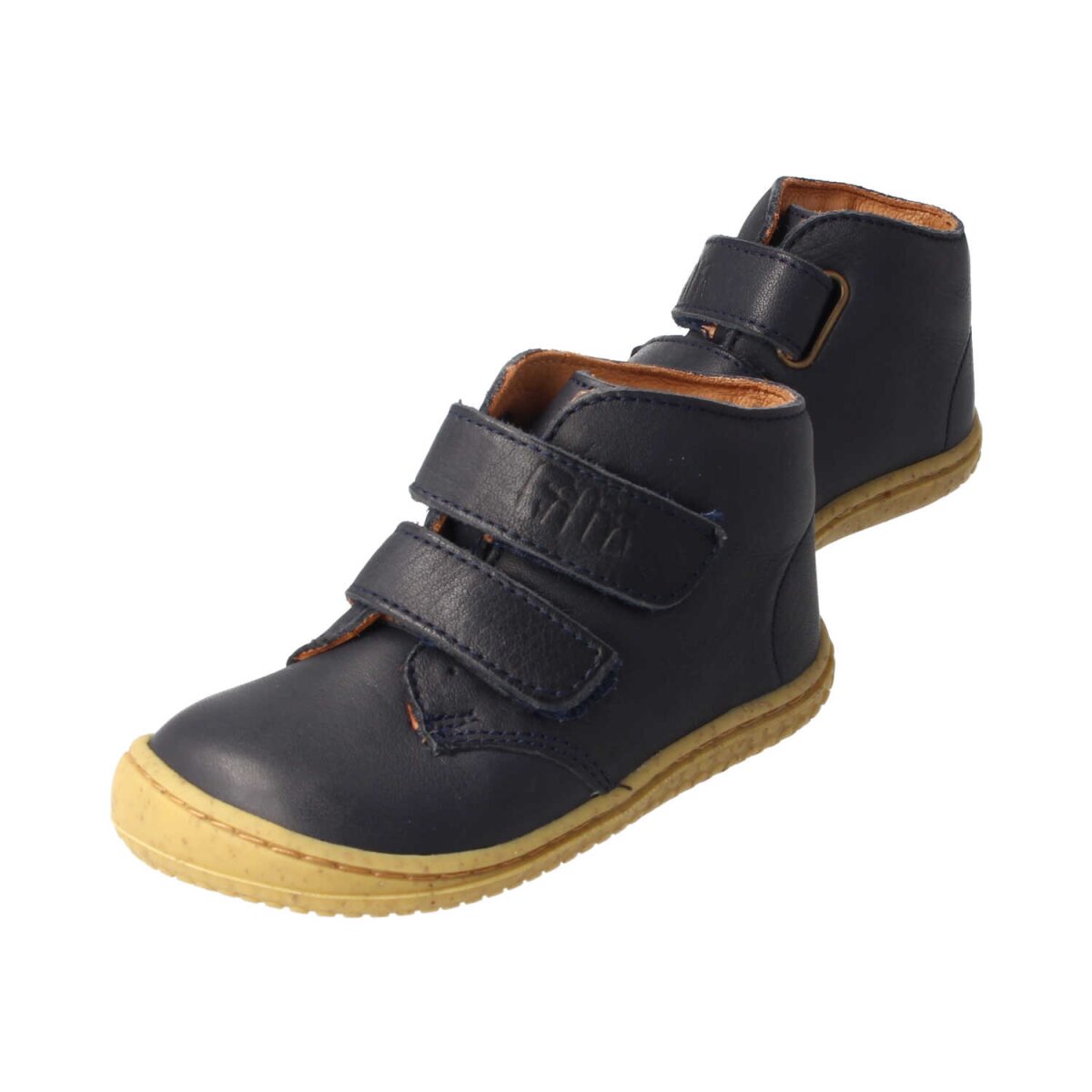 B3212-2 navy SOFT-FEET BIO-nappa leather velcro Weite/M