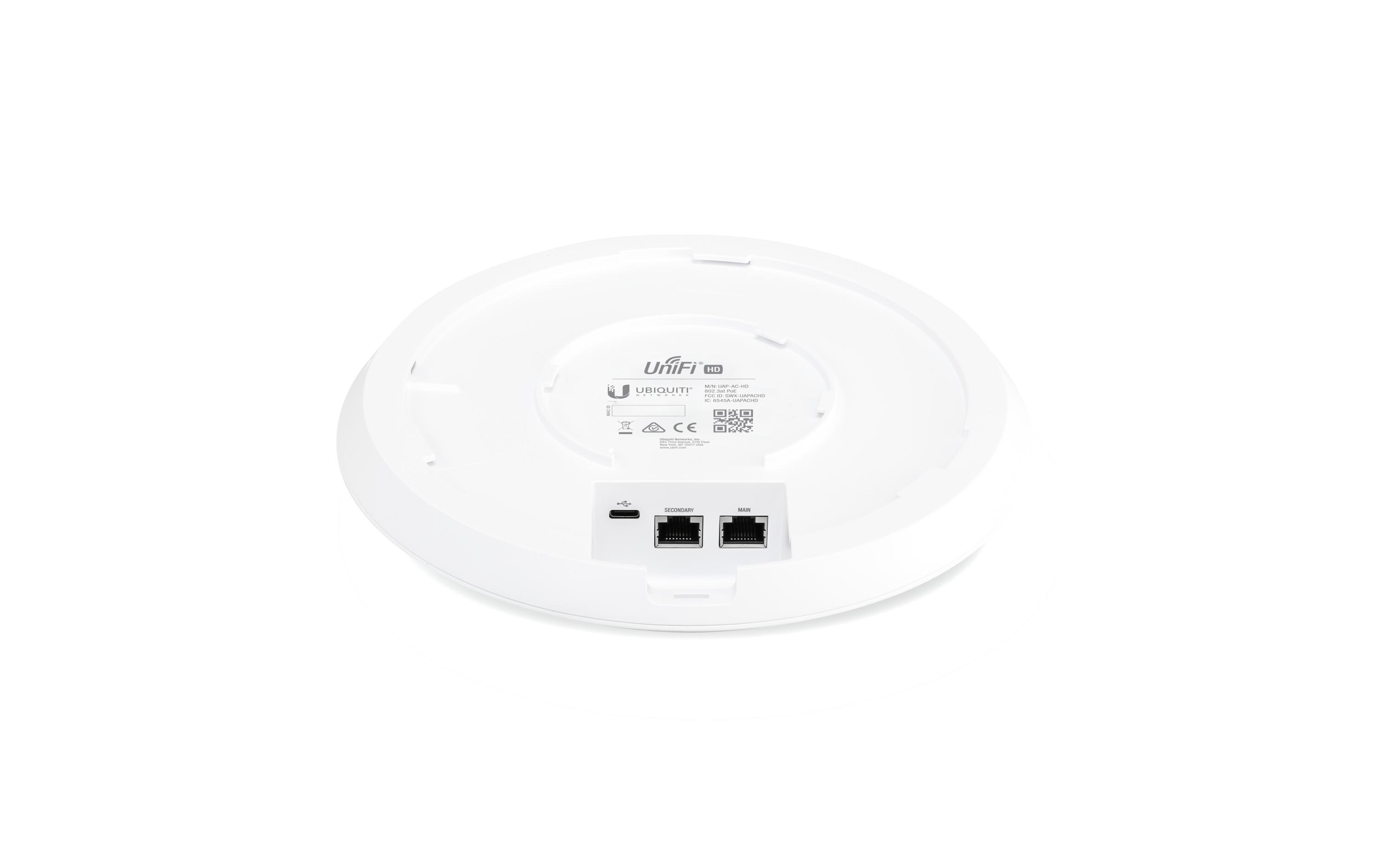 Access Point UniFi UAP-AC-HD<br>Access Point mit MU‑MIMO-Technologie, 1 Stück