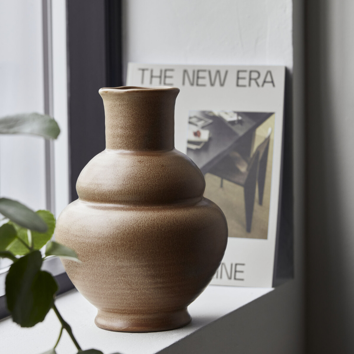 House Doctor - Vase - Liva - Keramik - Camel - 29 CM