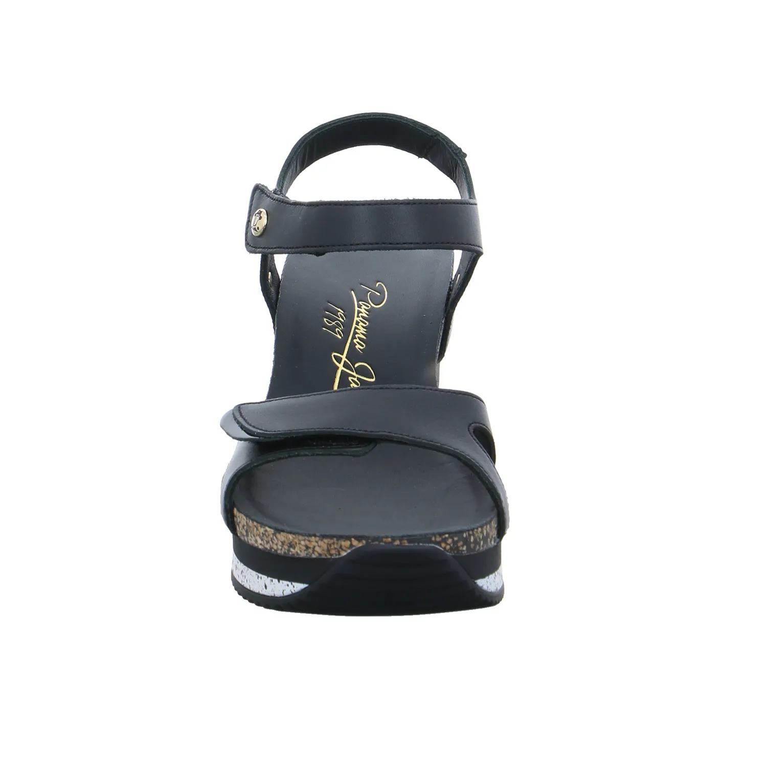 PANAMA JACK Sandalette Schwarz Leder  Aus nachhaltiger Produktion