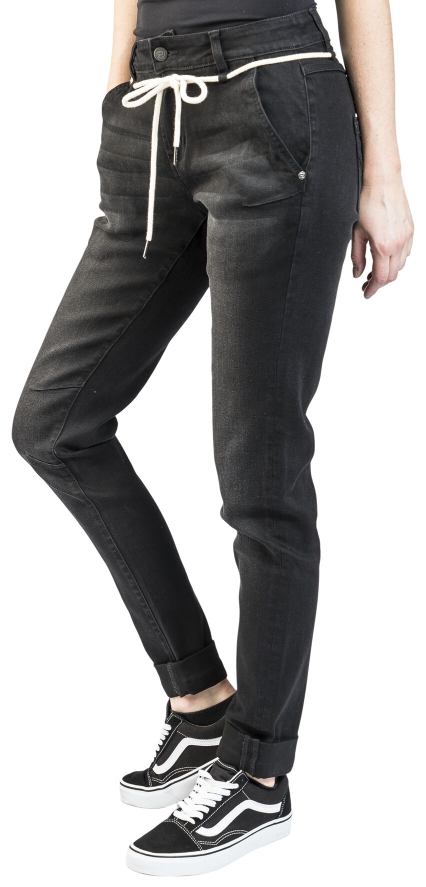 Pantalon confortable avec poches fendues | RED by EMP Jean