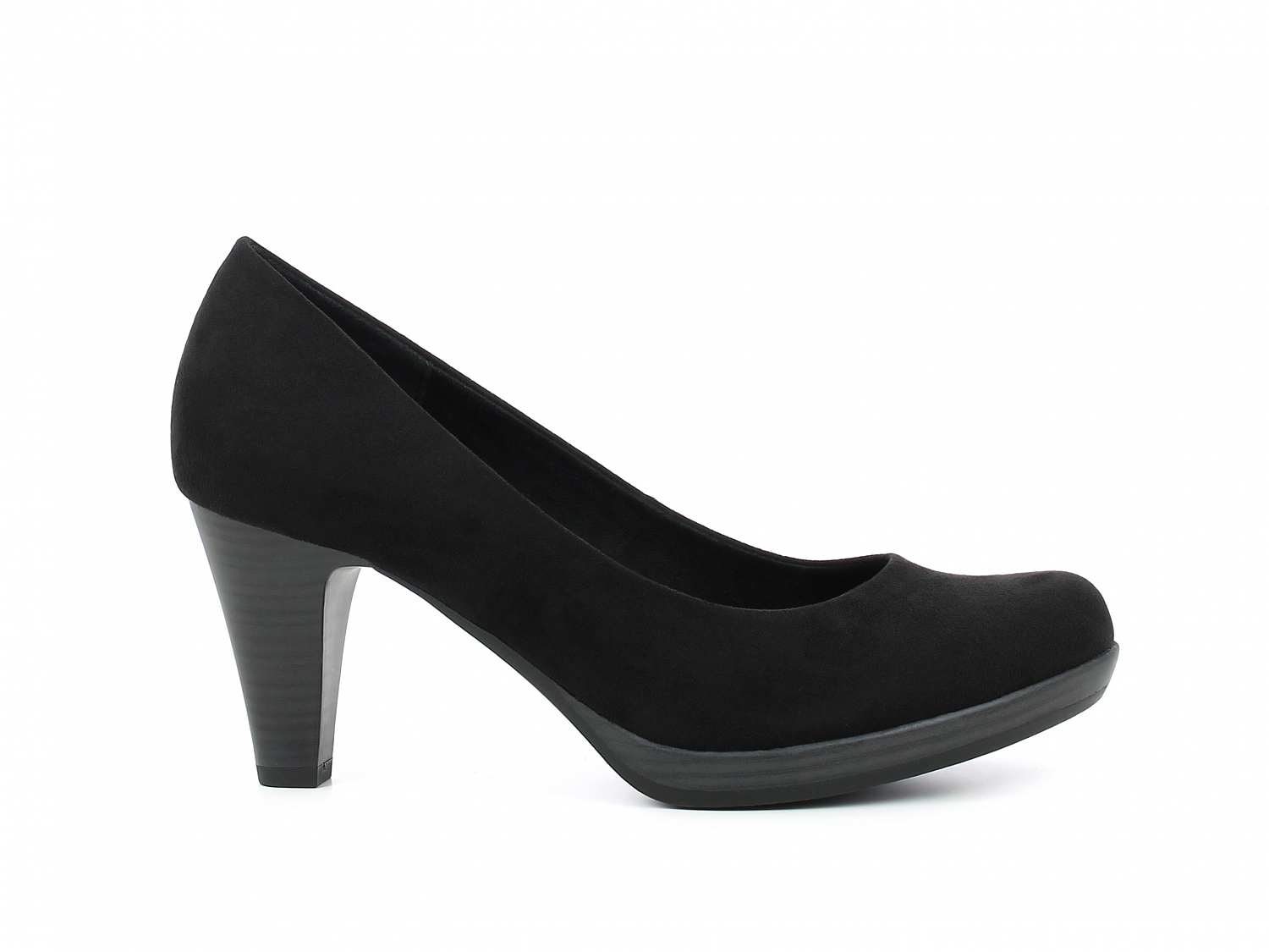 Marco Tozzi Black Textile Pumps