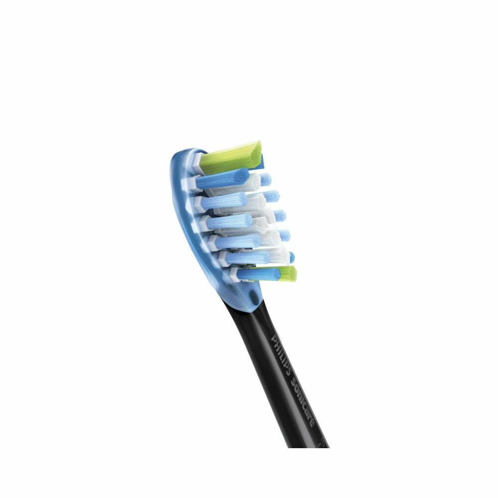 Philips Sonicare Opzetborstels Premium Plaque Defence Zwart4 stuks