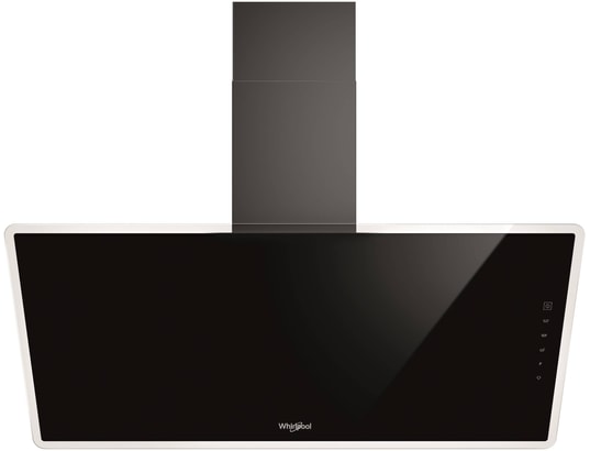 WHIRLPOOL - Hotte decorative murale WHVF93FLTK, 90 cm, 660 m3/h, 6 ème sens