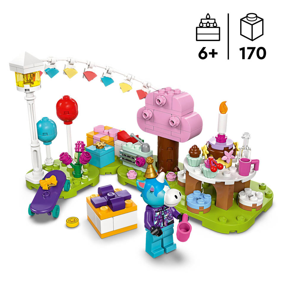 LEGO Animal Crossing Julians verjaardagsfeestje 77046