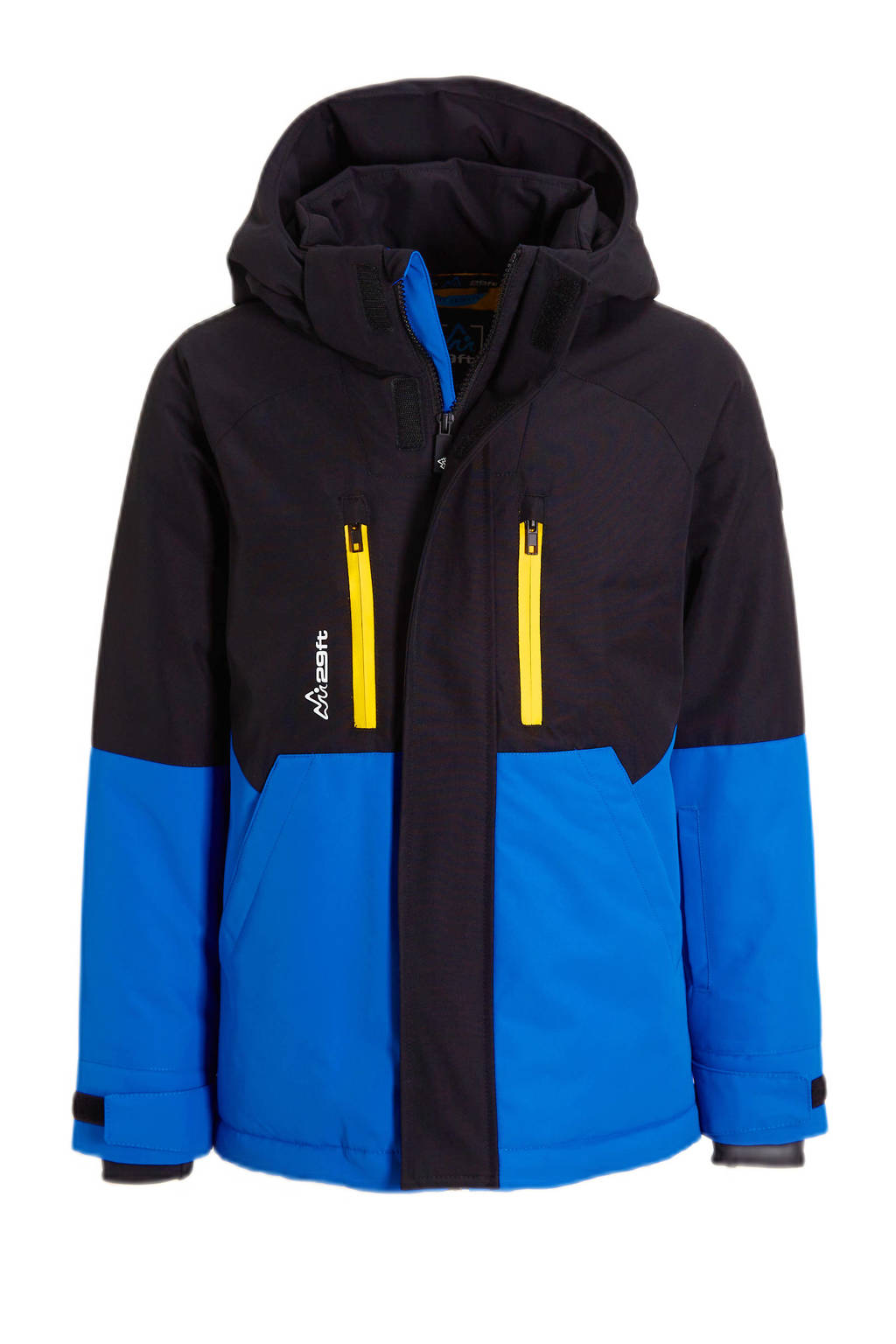29FT ski-jack Nolan zwart/blauw