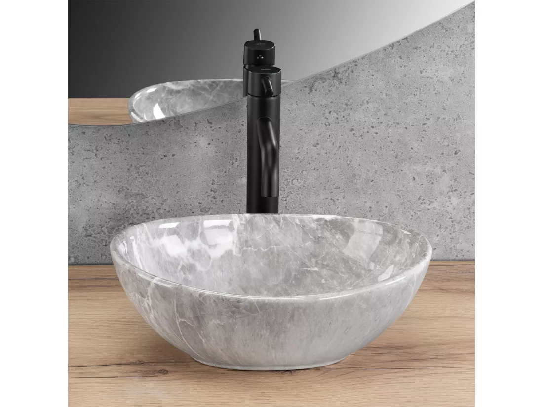 Vasque À Poser Rea Sofia Mini Grigio Grey