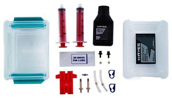 Kit de Purge Hayes Dominion Pro Bleed Kit (Avec Liquide de Frein DOT 5.1) pour Freins Dominion