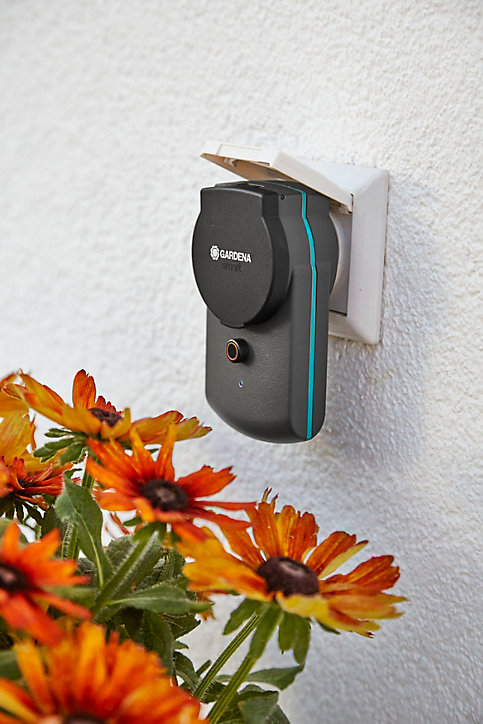 Prise Electrique interieur/ extérieur connectée Smart Système Power GARDENA
