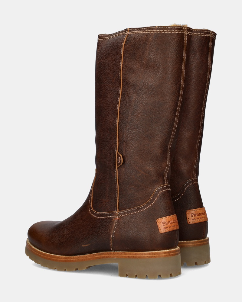 Panama Jack Bambina Hoge laarzen  - cognac