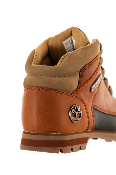 Derbies et richelieus timberland euro sprint mid lace up ejd medium orange full grain