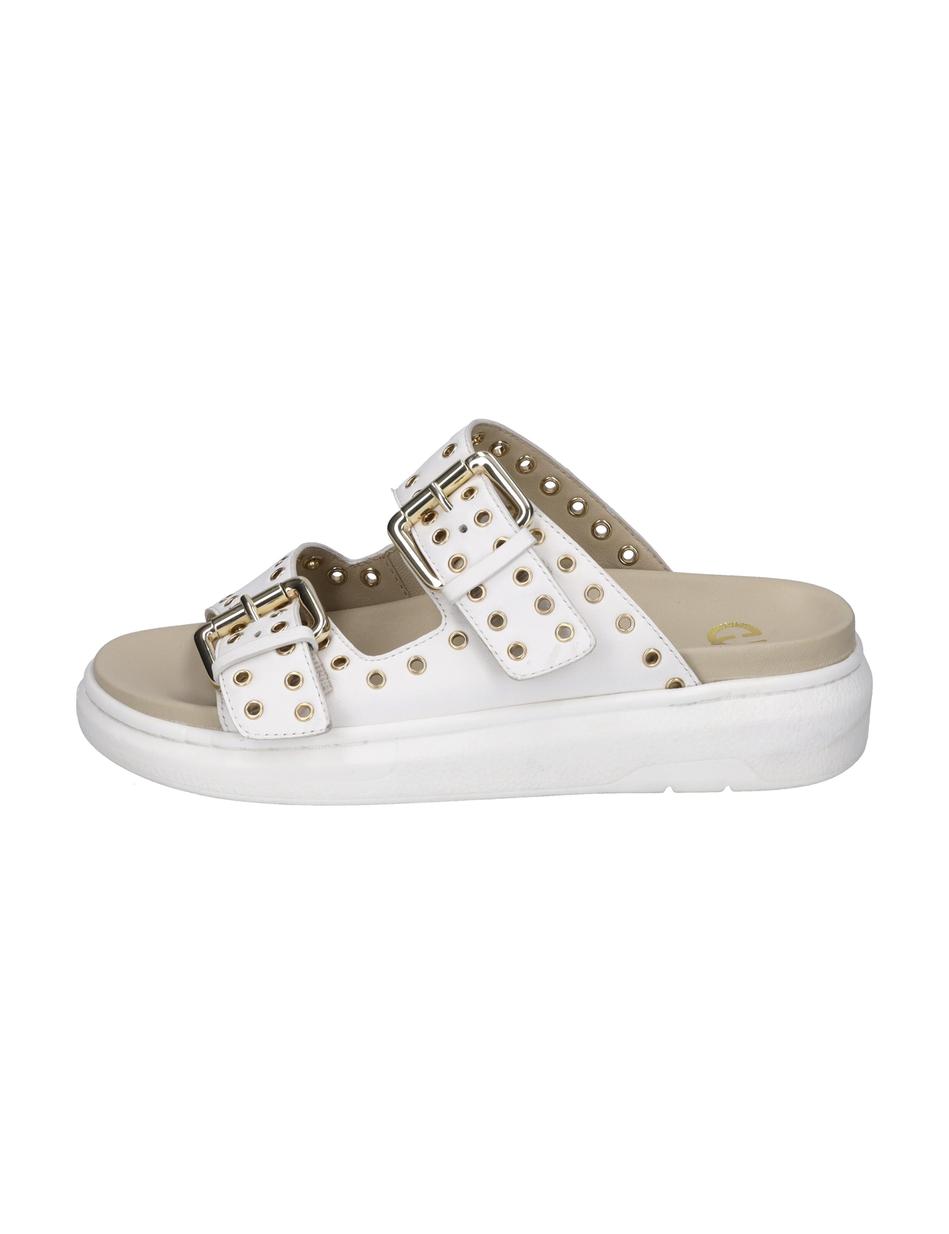 Sandale Aversa 01, weiss