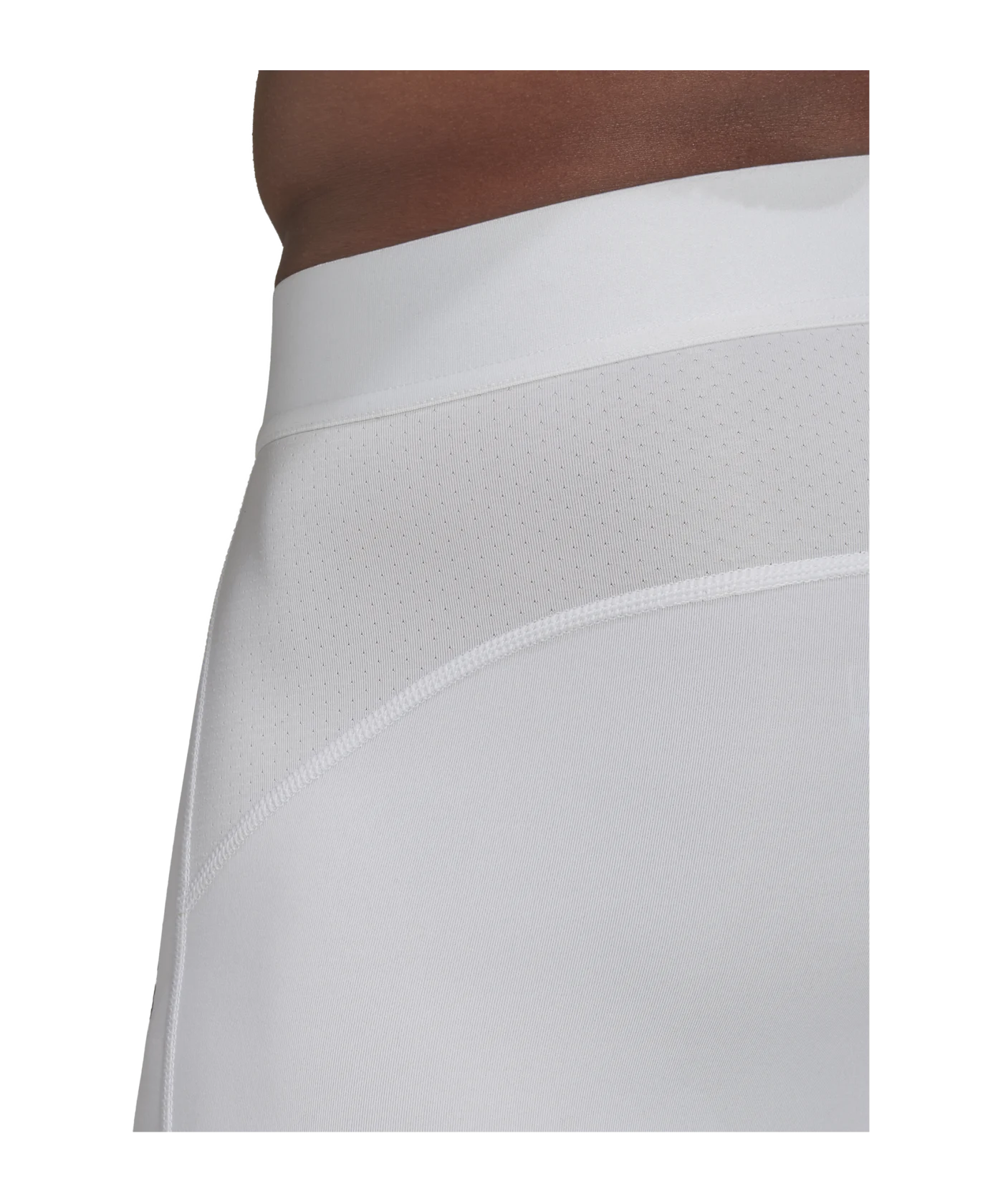 adidas Techfit Short Weiss