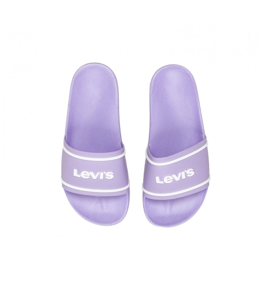 Chinelo Levi's June 3D, tamanho P, lilás