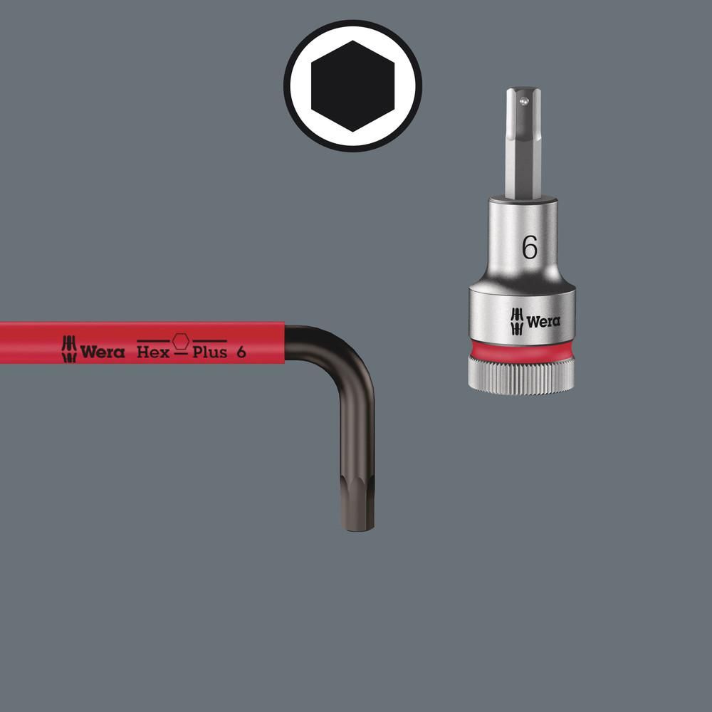 Wera 950/9 Multicolour BlackLaser Stiftsleutelset lang 9-delig - 05073593001