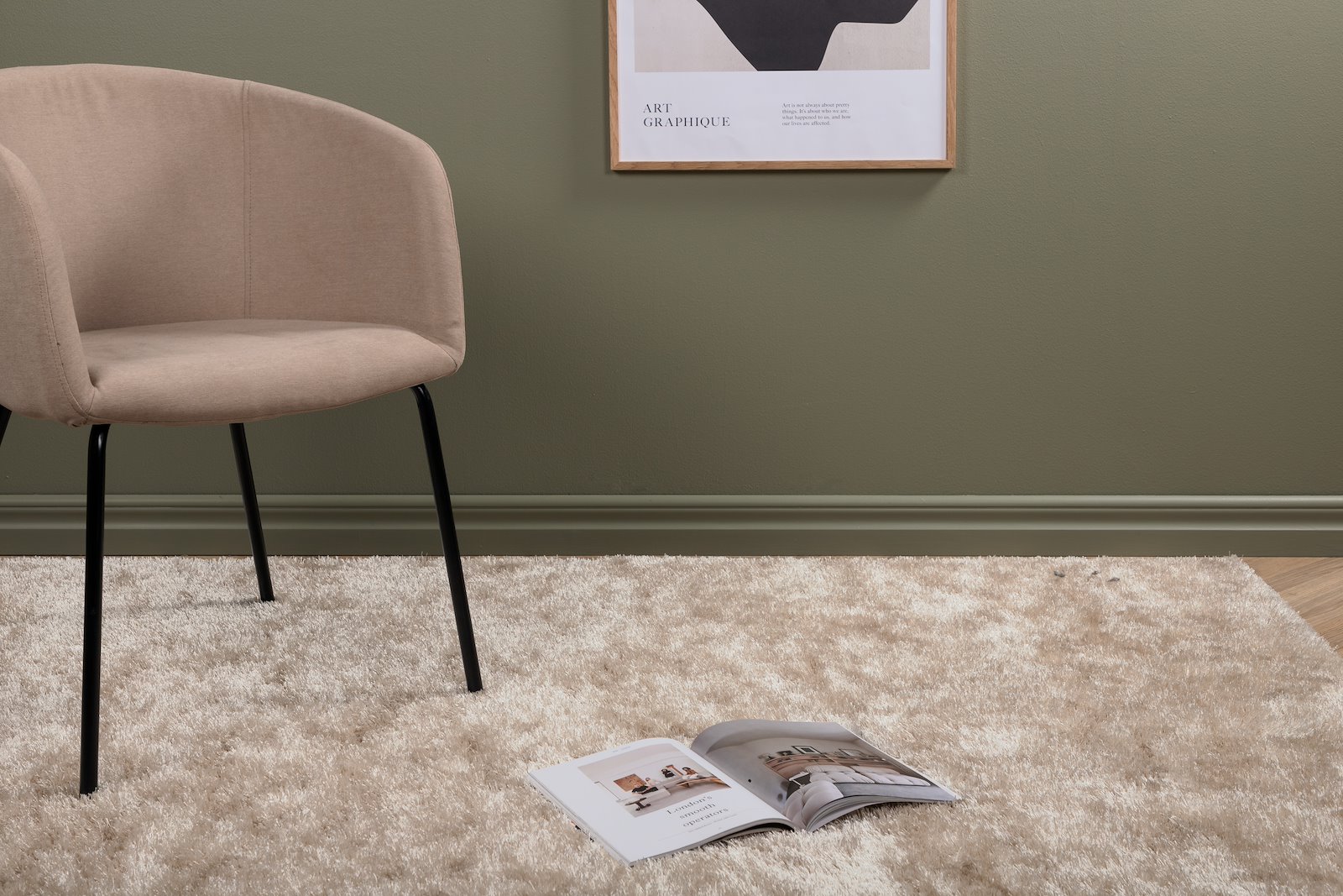 Mattis gulvteppe Teppe 200x290, beige