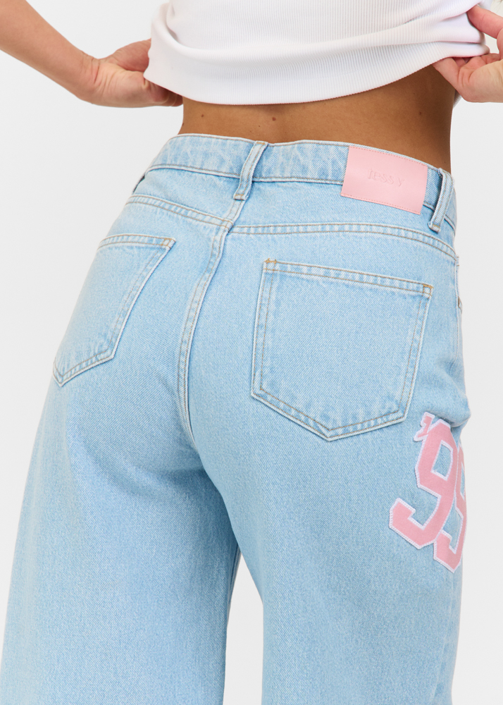 Zoe jeans lichtroze
