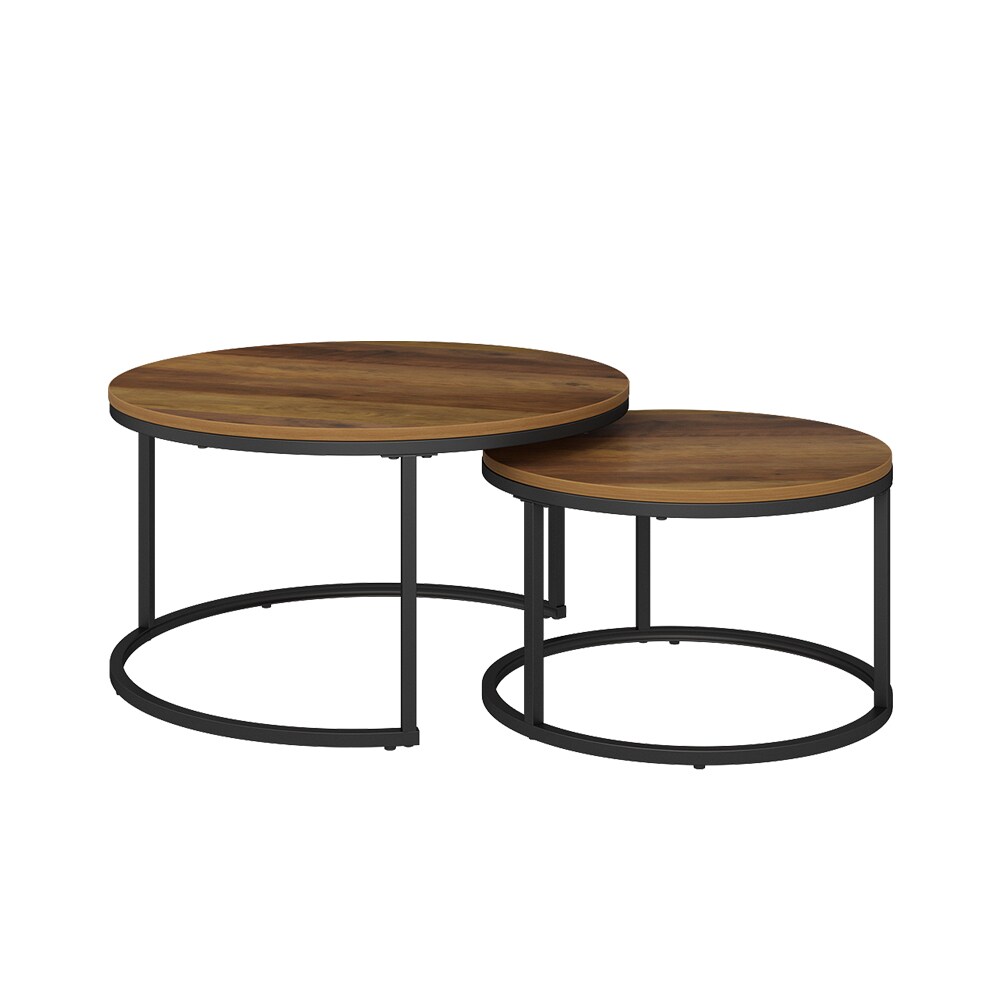 Vicco Couchtisch Montreal Holz Marmor-Optik 77 x 40 cm Wohnzimmertisch 2er-Set