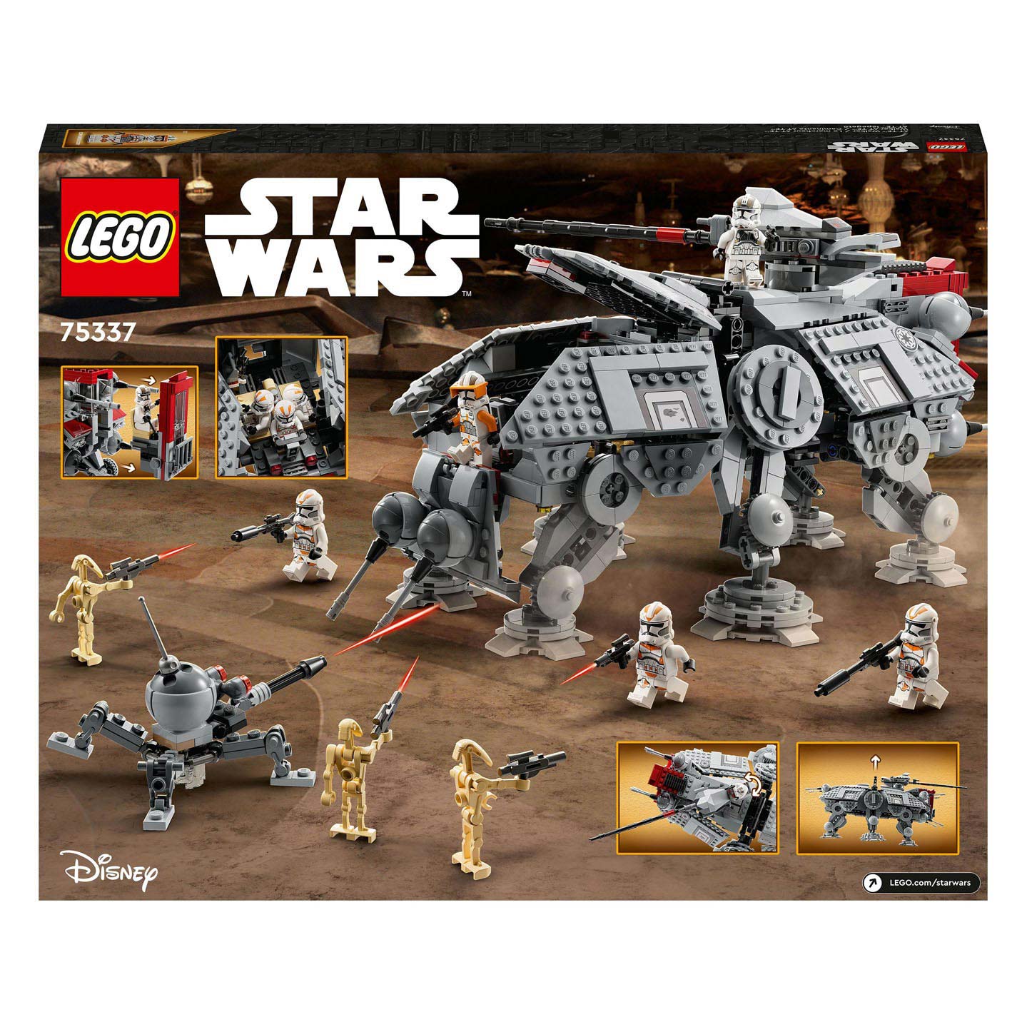 LEGO Star Wars 75337 AT-TE Walker