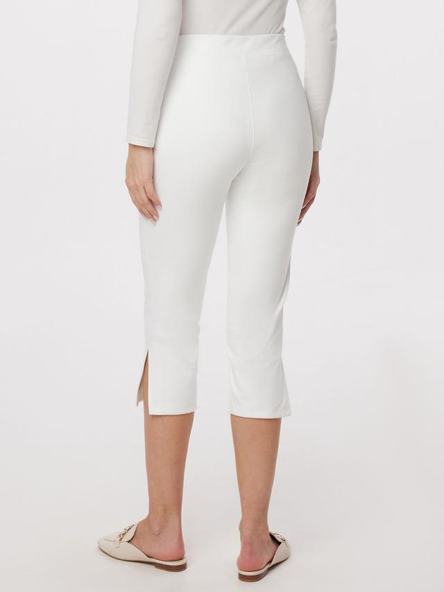 Caprihose in Lammnappaoptik