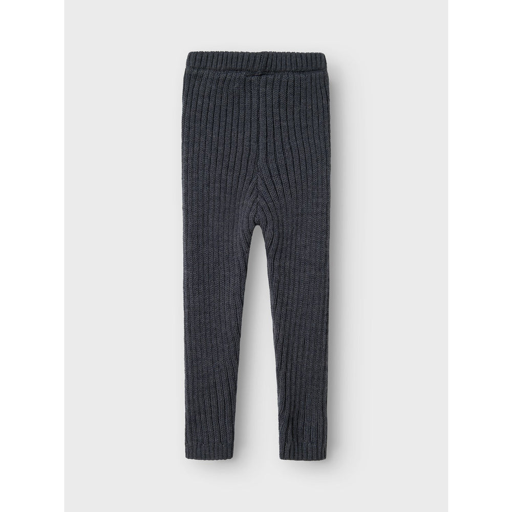 Køb Name It Ombre Blue Wriss Uld Strik Long Johns