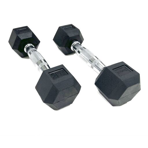 Mancuernas Hexagonales Evergy 2 Kg (Par)