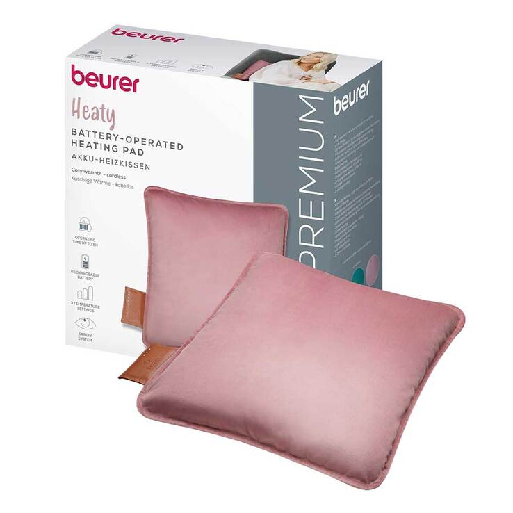 Beurer HK77 Heaty Akku-Heizkissen blush-rose, 1 St