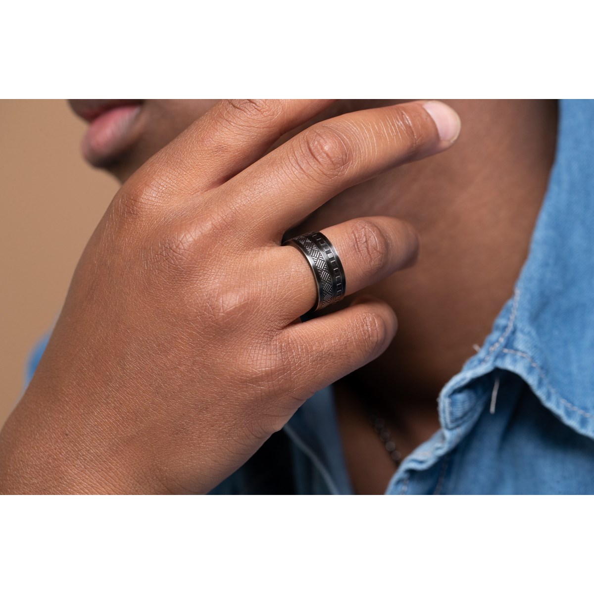 Bague Virgile en Acier 316L