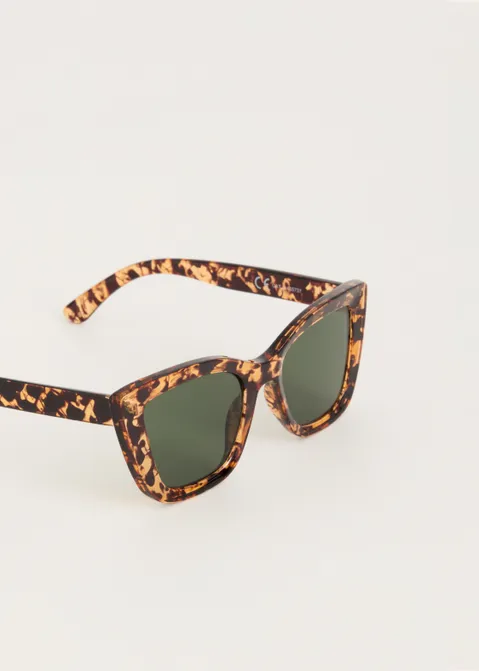 Cat eye zonnebril bruin (BRN)