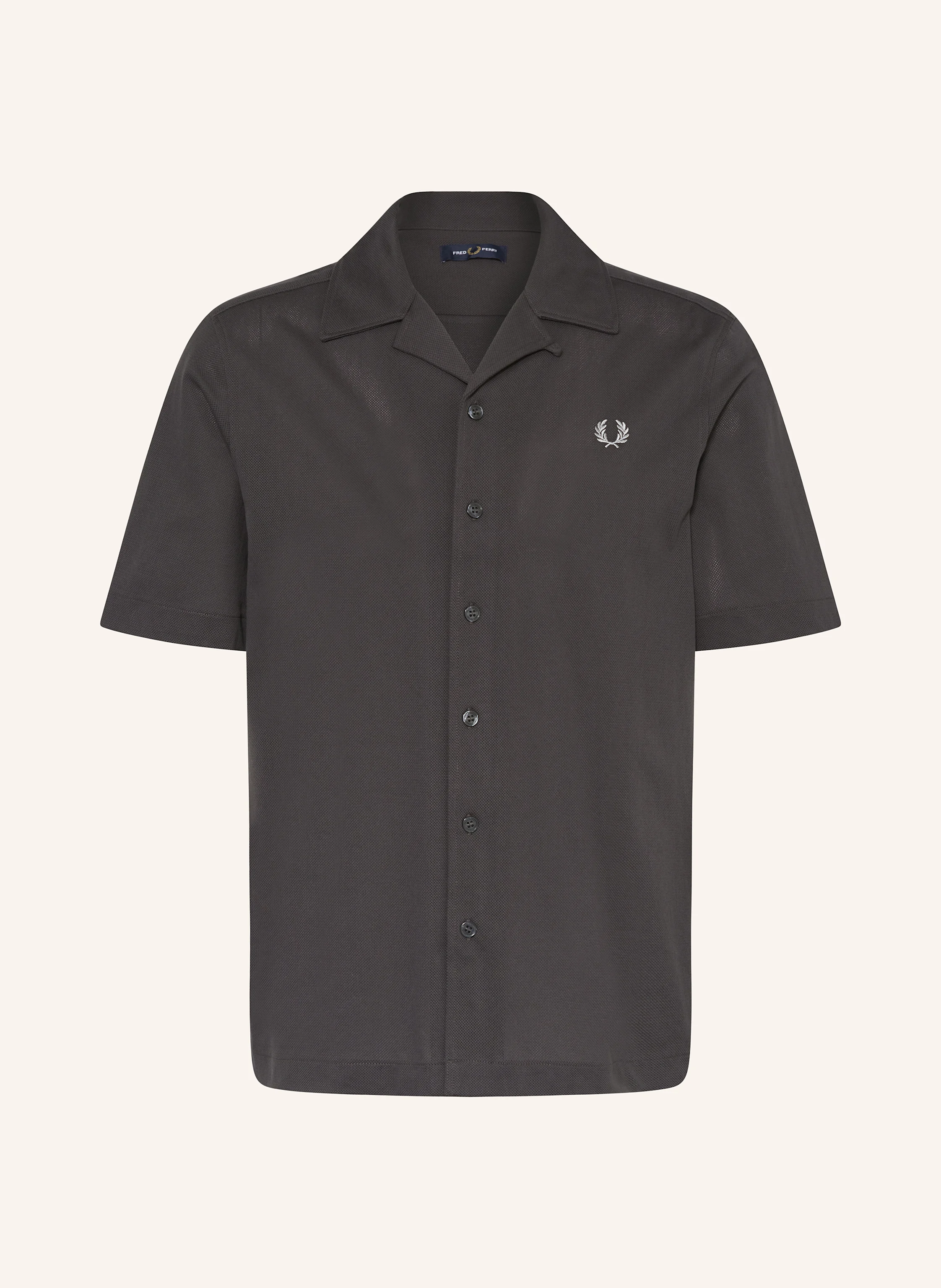 FRED PERRY Resorthemd Comfort Fit aus Piqué