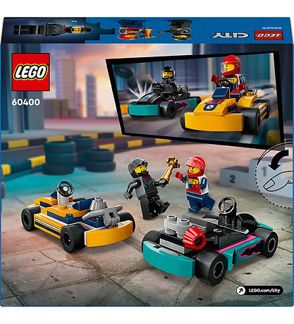 LEGO? City - Gokarts Og Racerk?rere 60400 - 99 Dele