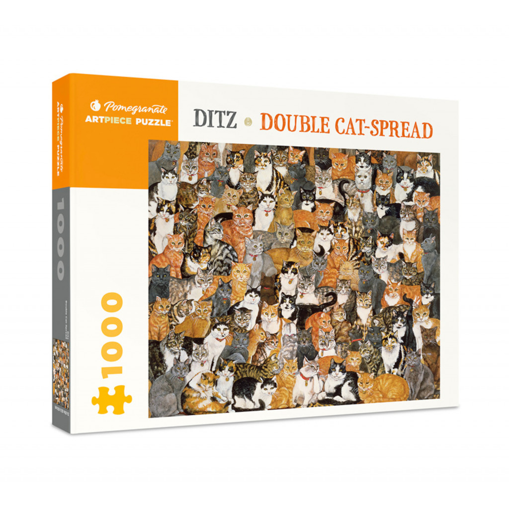 Puzzle - Ditz - Double Cat-Spread - 1000 pièces