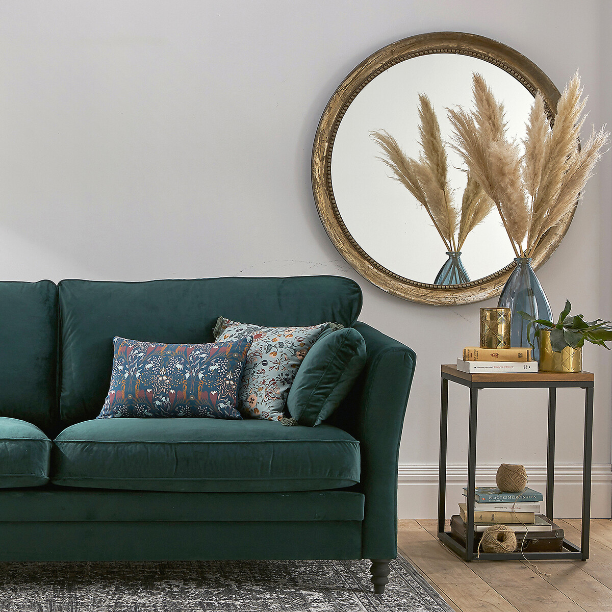 INTERIOR REDOUTE<br>Espelho redondo Ø100 cm, Afsan