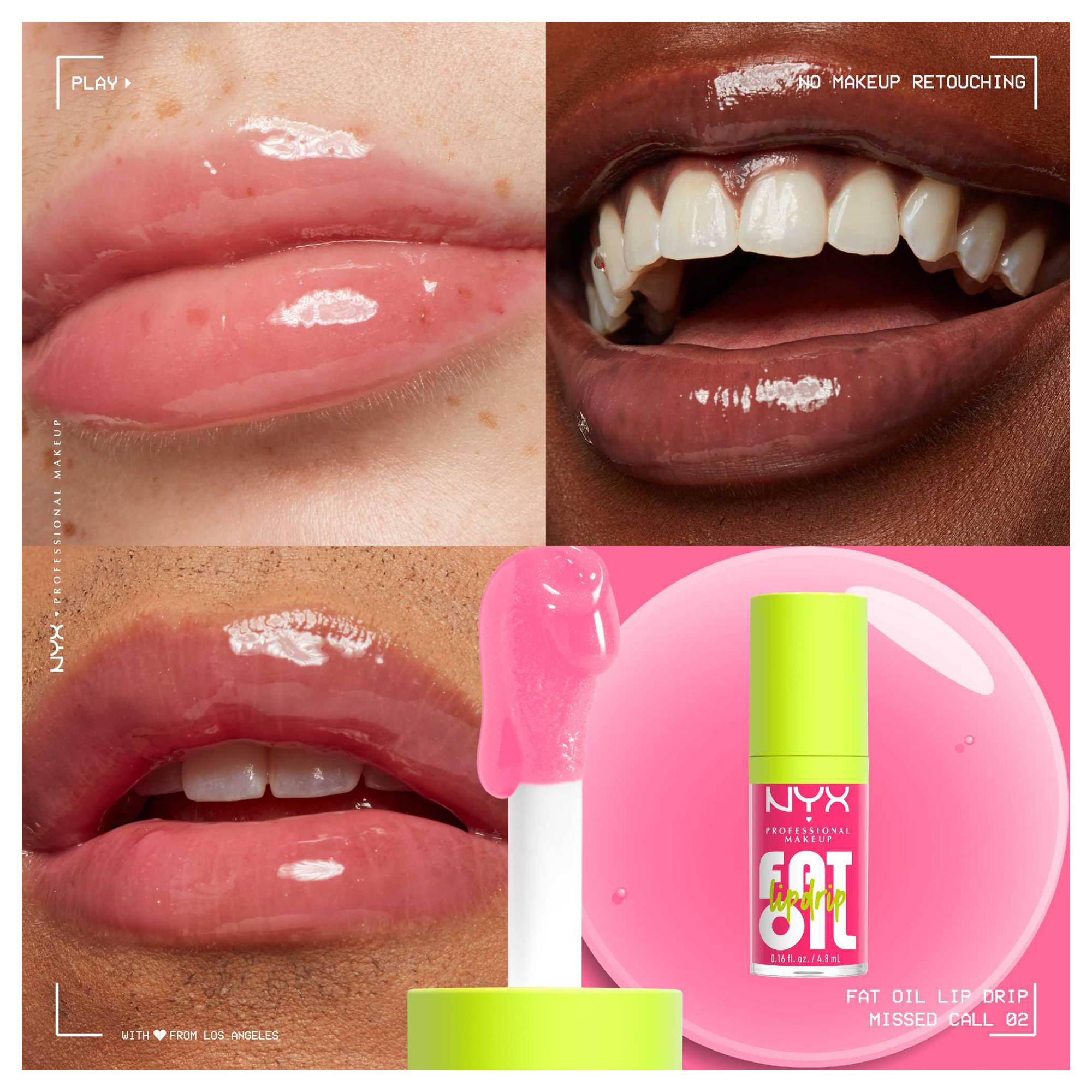 Huile à lèvres Fat oil Missed call / 24g