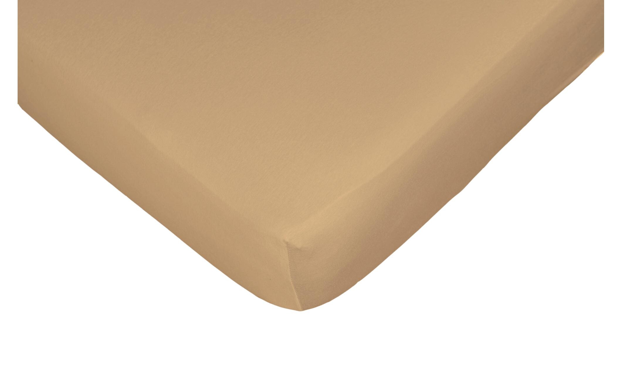 Fixleintuch Jerry 140-160 x 200 cm, BeigeBettbezug aus 100% Baumwolle
