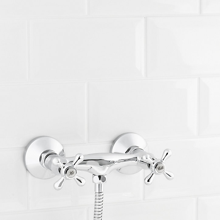 Mélangeur de douche rétro GoodHome Etel