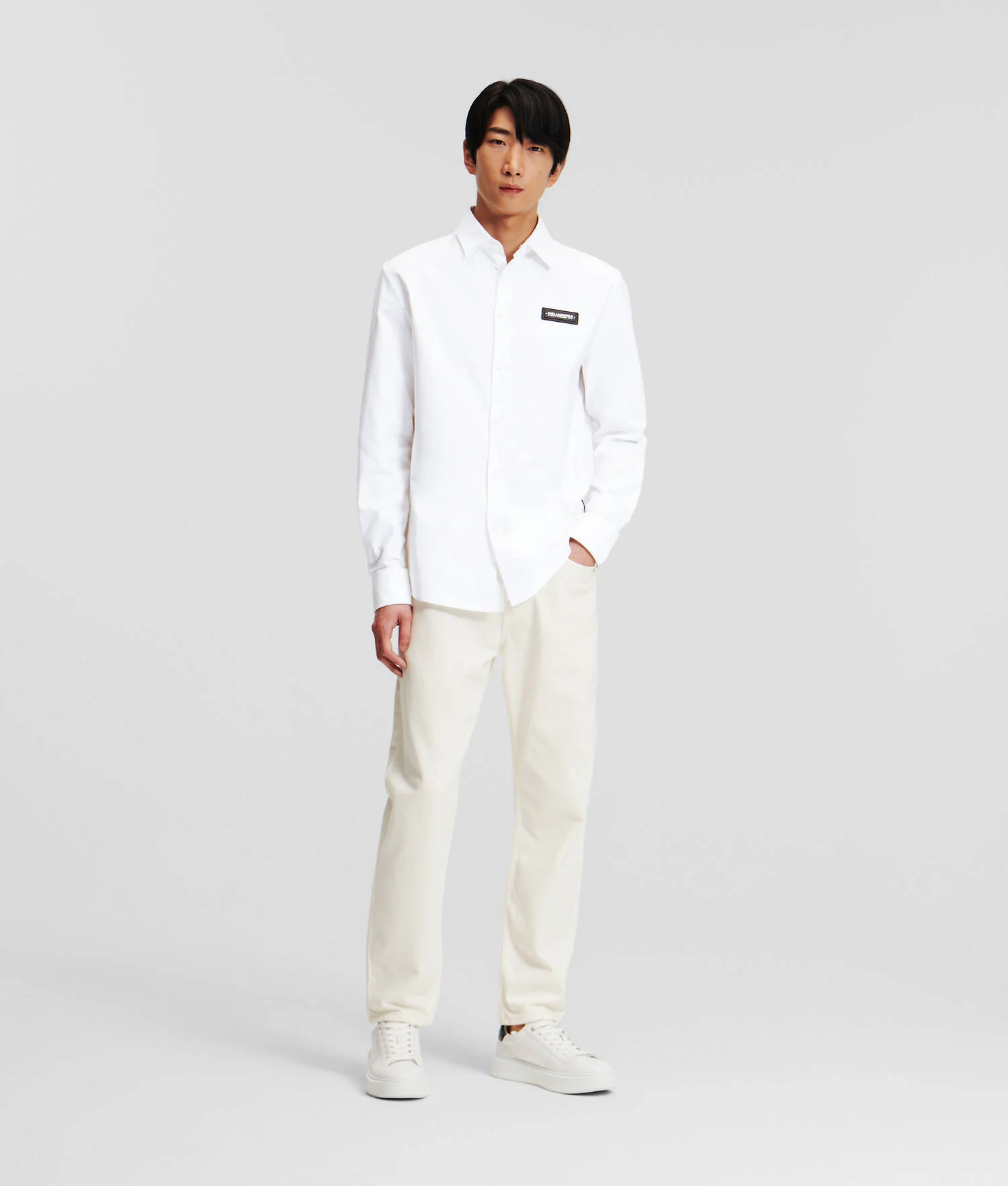 CHEMISE OXFORD À LOGO KARL