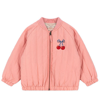 Konges Sløjd Bomberjacke - Juno - Strawberry Ice m. Print