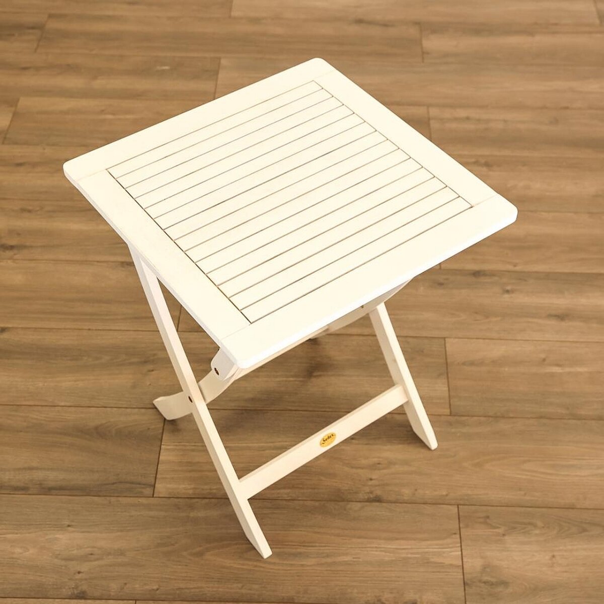 Sedex Klapptisch Catar 60x60 cm weiß gewischt