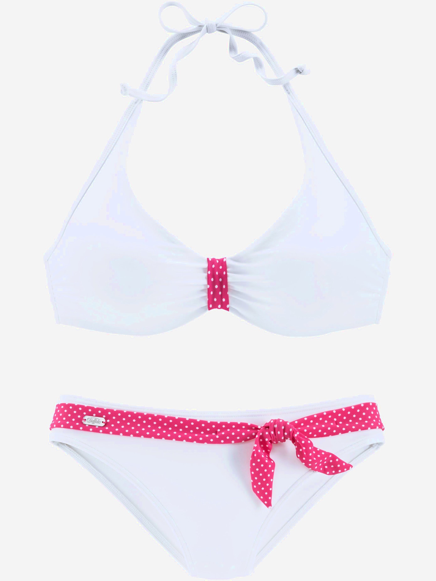 Maillot de bain à armatures haut avec renforts latéraux pour un maintien parfait