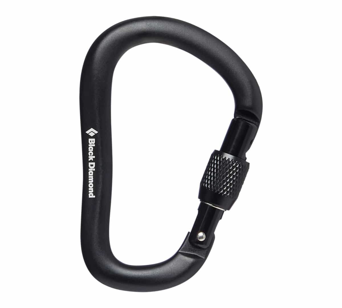 Black Diamond RockLock Screwgate Carabiner Black