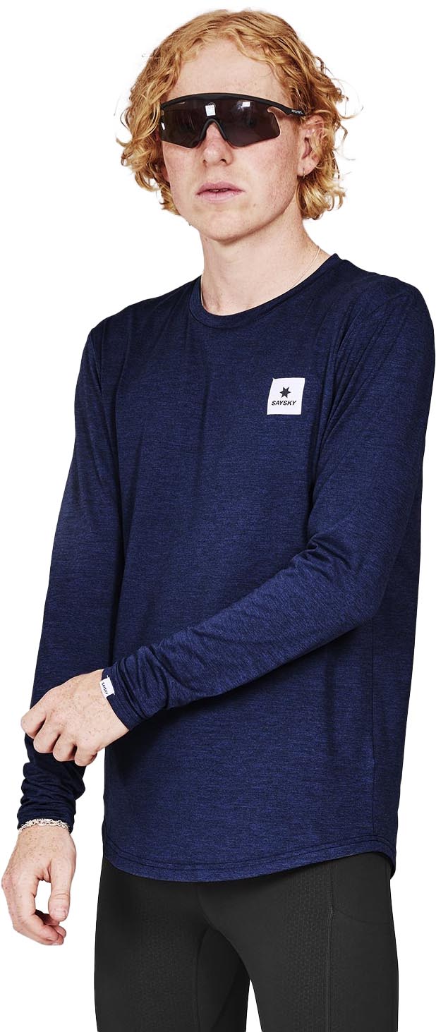 Clean Pace Long Sleeve Herre 2001/Blue