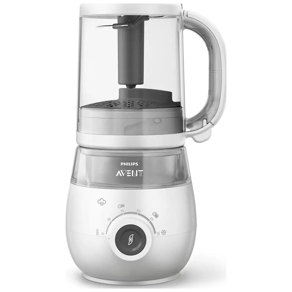 Philips AventPhilips Avent   Premium 4in1 Dampfgarer mit Mixer grau