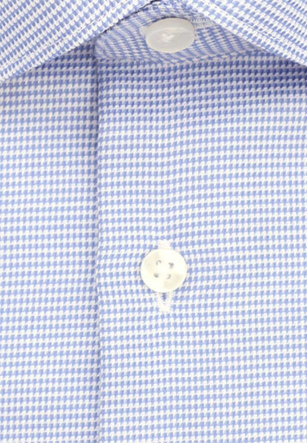 Seidensticker Business Shirt Slim Long sleeve Kent-Collar Uni Blue
