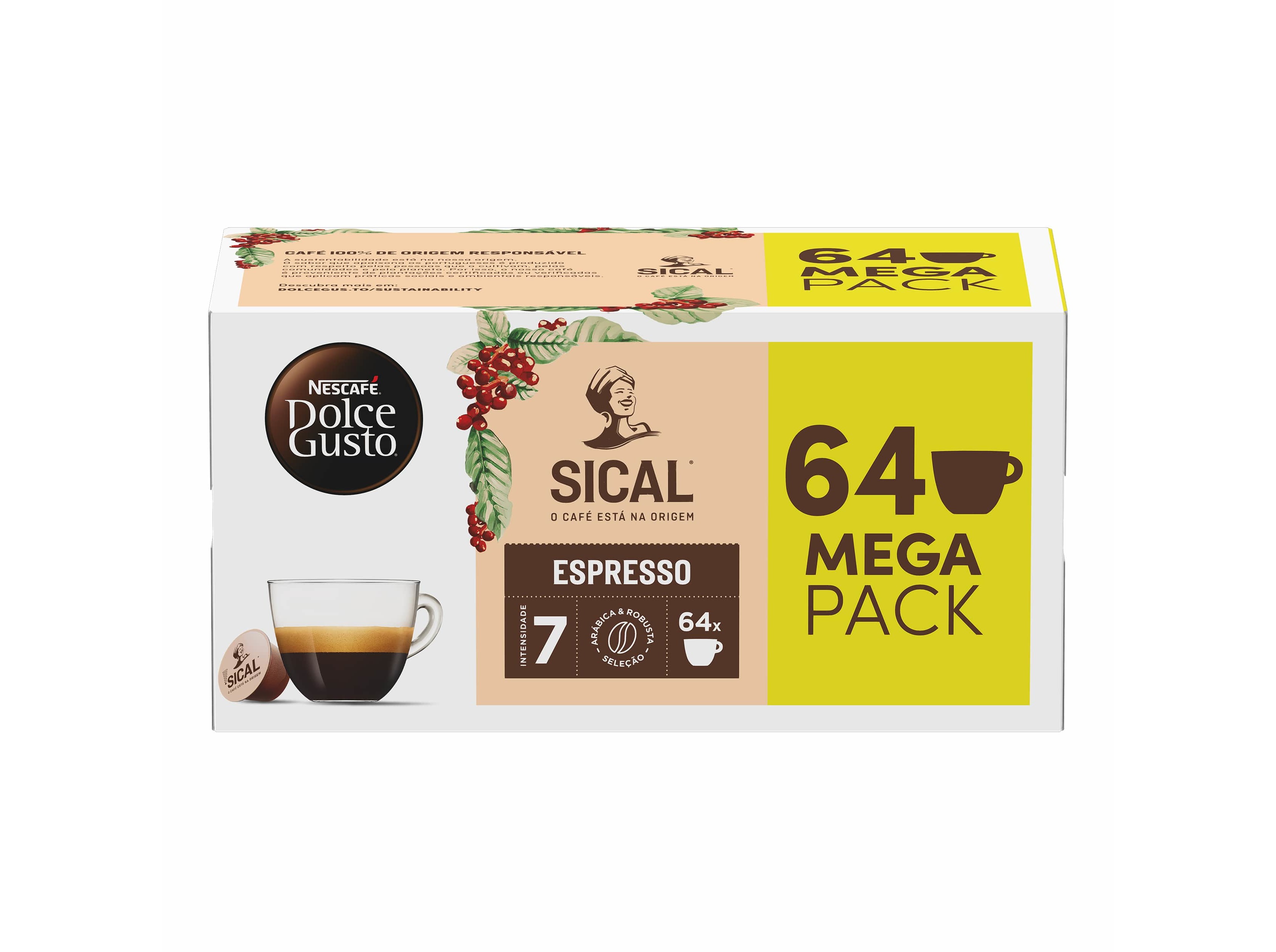 CÁPSULAS DOLCE GUSTO SICAL 64 UN