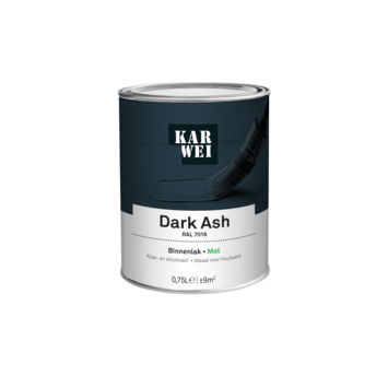 KARWEI binnenlak mat RAL 7016 dark ash 750 ml
