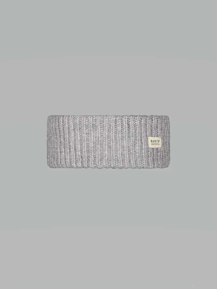 BARTS Stirnband Hellgrau Textil