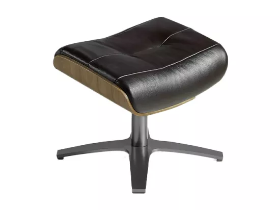 Pouf pivotant rembourré en cuir 5035 ANGEL CERDA