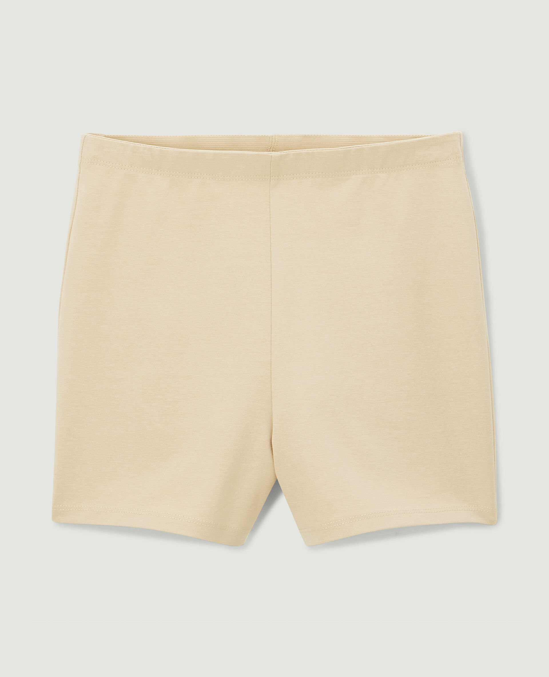 Cycliste court seconde peau - Beige